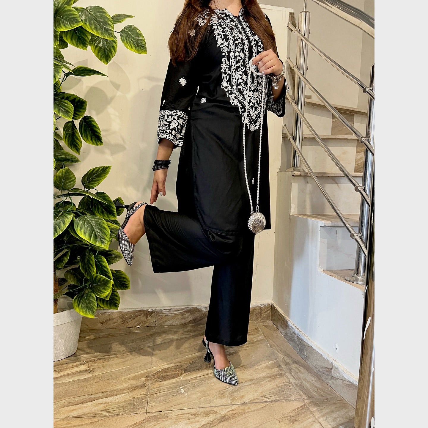 Elegant Cotton 2-Piece Suit