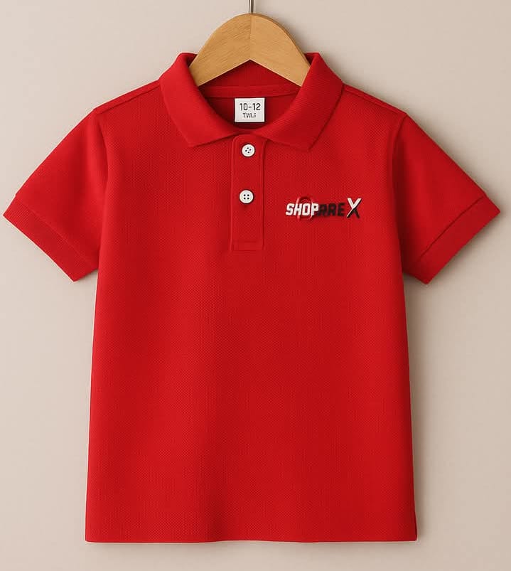 CK Brand sleeve polo shirts for boys-multicolor