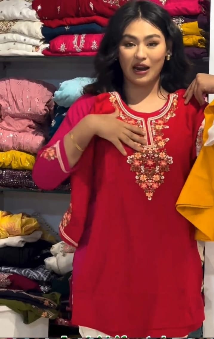 Elegant Embroidered Tops